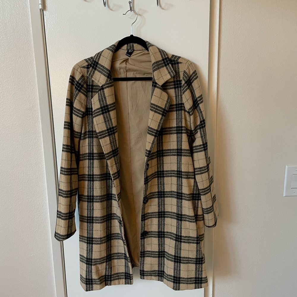 Plaid Coat
